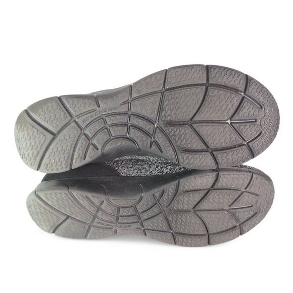 Skechers Stretch Air Cooled Slip-on Sneakers Grey / Black 104091W Women's 7 - Picture 8 of 11